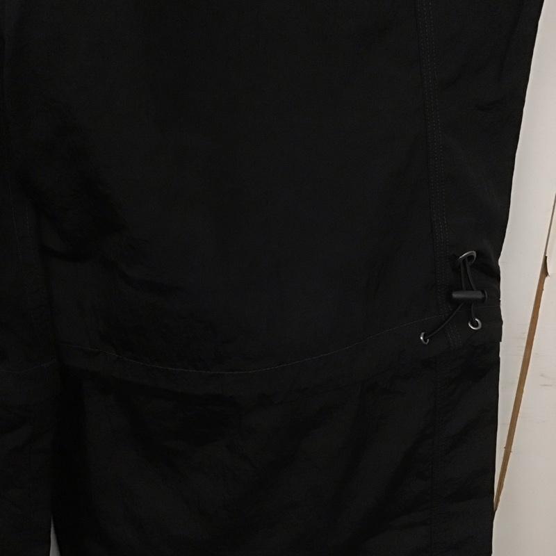 アディダス adidas パンツ ワークパンツ、ペインターパンツ kl8281 RUNウーブンパンツ スポーツウェア XL ロゴ、文字 黒 / ブラック / black メンズ USED 古着 中古 10151601