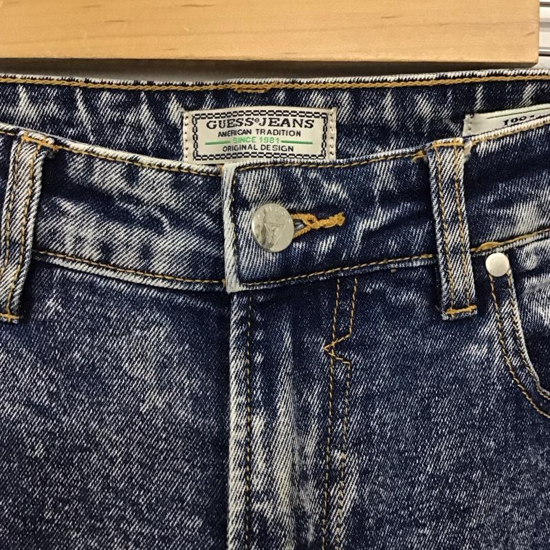 ゲス Guess パンツ デニム、ジーンズ デニムパンツ スリムパンツ カジュアルパンツ ストレッチパンツ 29インチ 無地 インディゴ / インディゴ / Indigo メンズ USED 古着 中古 10151604