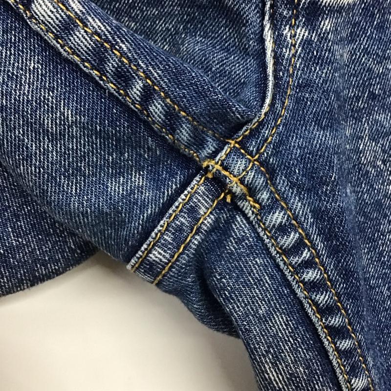 ゲス Guess パンツ デニム、ジーンズ デニムパンツ スリムパンツ カジュアルパンツ ストレッチパンツ 29インチ 無地 インディゴ / インディゴ / Indigo メンズ USED 古着 中古 10151604