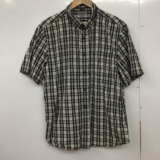 カーハート Carhartt シャツ、ブラウス 半袖 半袖シャツ チェックシャツ ボタンダウンシャツ XL チェック マルチカラー / マルチカラー / multicolor メンズ USED 古着 中古 10151605