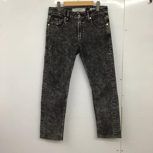 ゲス Guess パンツ デニム、ジーンズ デニムパンツ スリムパンツ カジュアルパンツ ストレッチパンツ 31インチ 無地 黒 / ブラック / black メンズ USED 古着 中古 10151608