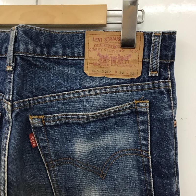 リーバイストラウスアンドコー Levi Strauss & co. パンツ デニム、ジーンズ デニムパンツ スリムパンツ カジュアルパンツ 32インチ 無地 インディゴ / インディゴ / Indigo メンズ USED 古着 中古 10151609