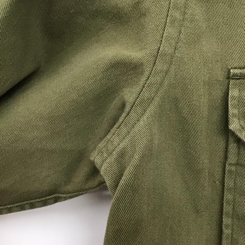 ラルフローレン RALPHLAUREN シャツ、ブラウス 長袖 ウエスタンシャツ 9 無地 カーキ / カーキ / khaki レディース USED 古着 中古 10151612