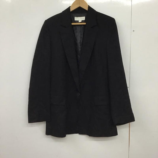 ザラ ZARA ジャケット、上着 ジャケット、ブレザー 2753 630 800 ロング丈 XS 無地 黒 / ブラック / black レディース USED 古着 中古 10151619