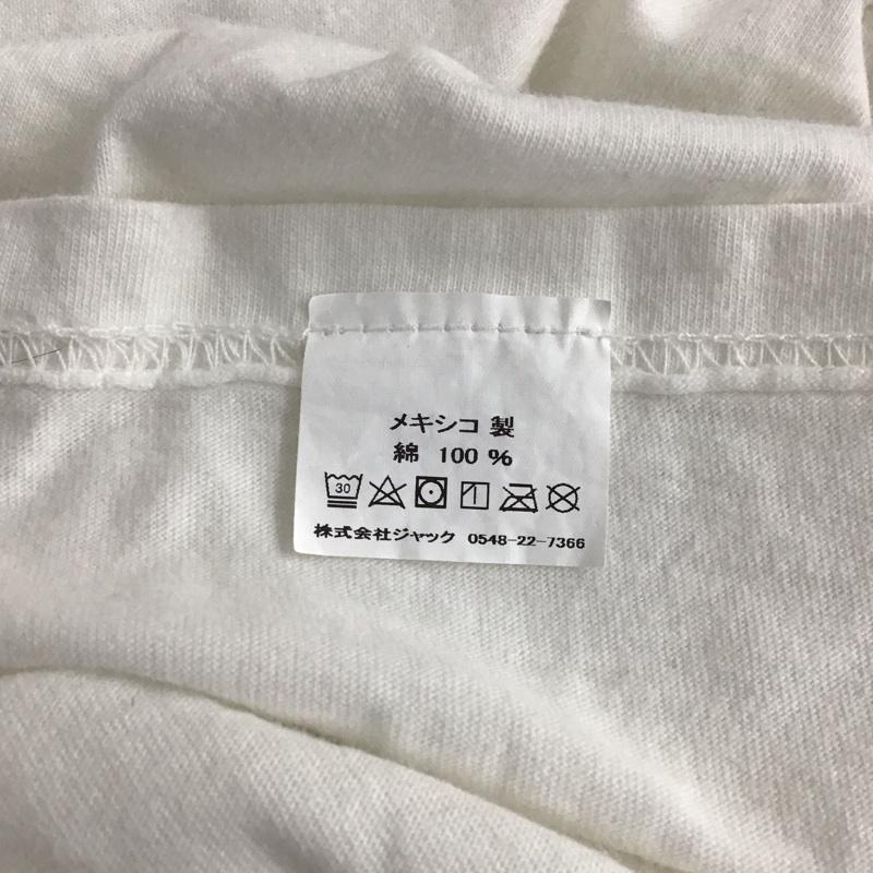 ステューシー STUSSY Tシャツ 半袖 半袖カットソー プリントTシャツ クルーネックカットソー XL ロゴ、文字 白 / ホワイト / white メンズ USED 古着 中古 10151620