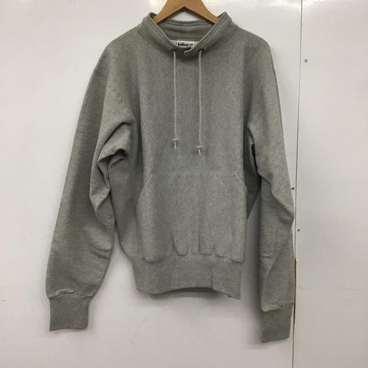 ケルスポーツ KELLSPORT トレーナー 長袖 スタンドネック 長袖トレーナー プルオーバー M 無地 灰 / グレー / gray メンズ USED 古着 中古 10151621