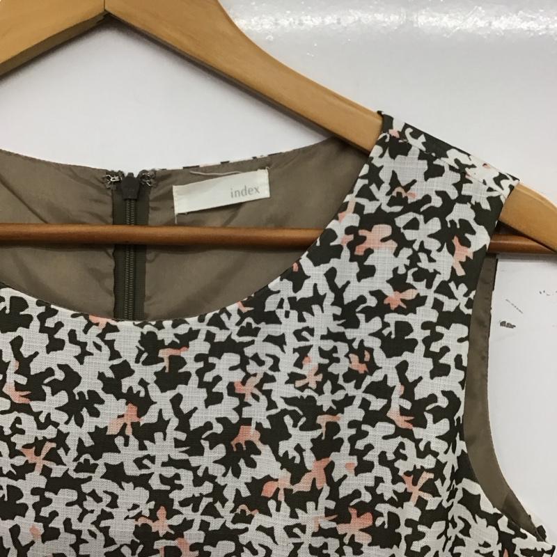 インデックス index ワンピース ロングスカート C58-56062 ノースリーブ M 総柄 マルチカラー / マルチカラー / multicolor レディース USED 古着 中古 10151623