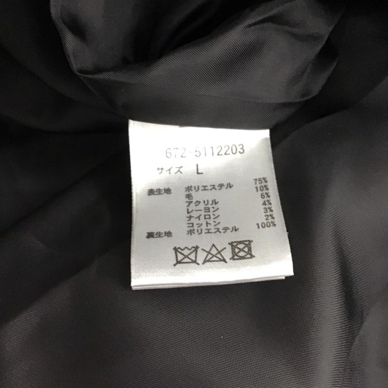 ナノユニバース nano・universe ジャケット、上着 ジャンパー、ブルゾン 672-5112203 ブルゾンチェック アウター L チェック マルチカラー / マルチカラー / multicolor メンズ USED 古着 中古 10151624