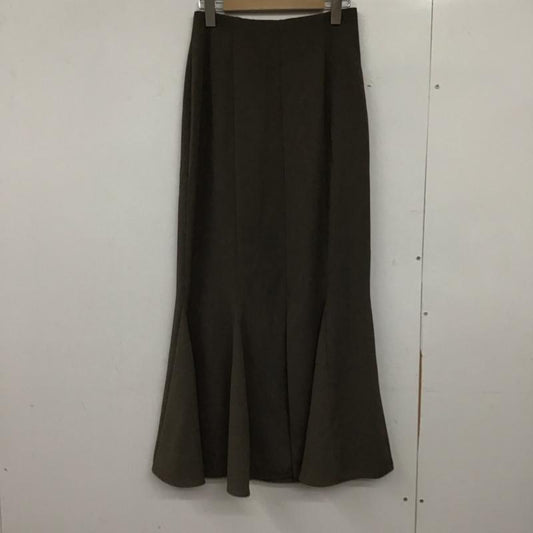 アルシーヴ archives スカート ロングスカート AR212530 マーメイドスカート M 無地 グレージュ / グレージュ / レディース USED 古着 中古 10151630