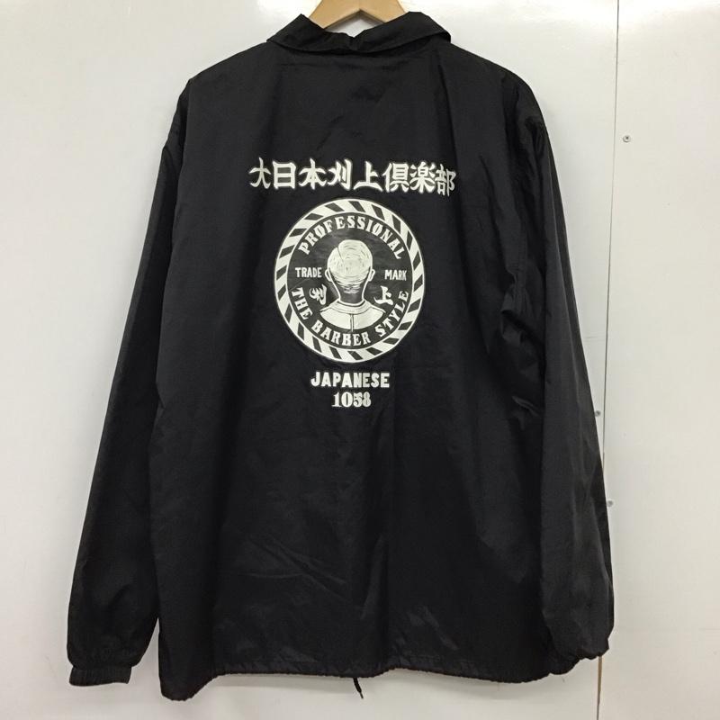 古着 USED ジャケット、上着 ジャンパー、ブルゾン ナイロンジャケット カジュアルジャケット アウター XL ロゴ、文字 黒 / ブラック / black メンズ USED 古着 中古 10151637
