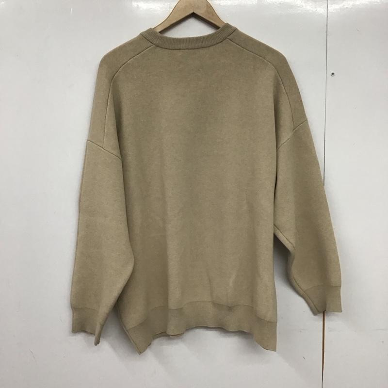ジーナシス JEANASIS ニット、セーター 長袖 JS064131MW ボリュームニット FREE 無地 ベージュ / ベージュ / beige レディース USED 古着 中古 10151638