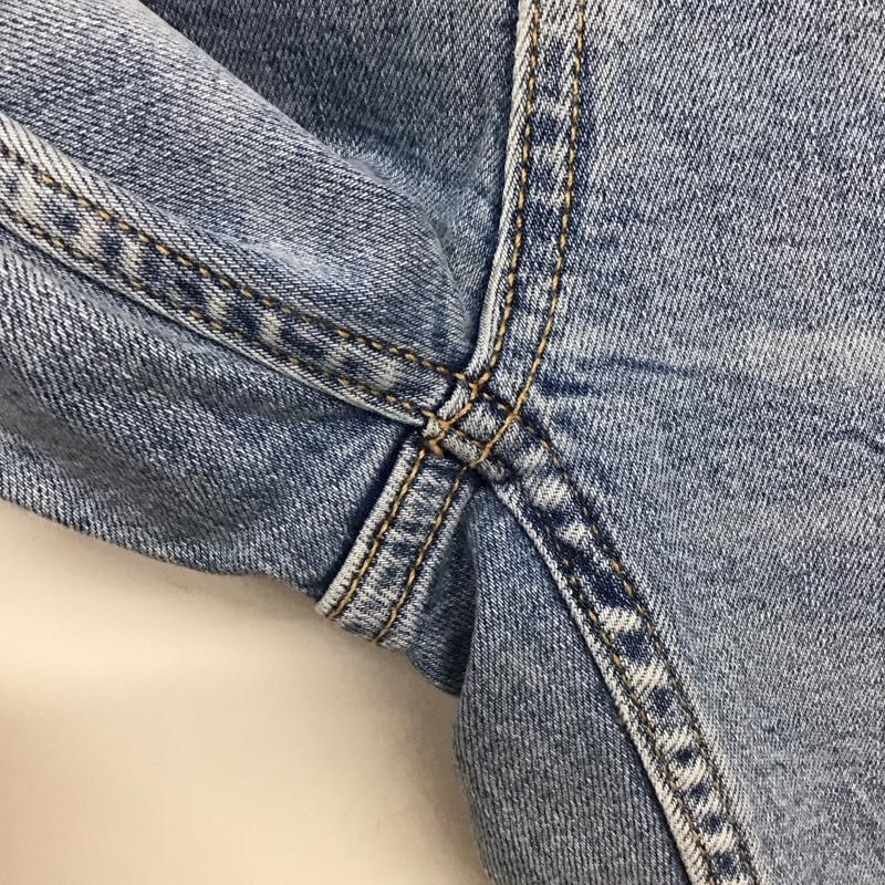 ザラ ZARA パンツ デニム、ジーンズ 5862 061 406 EUR36 スキニー ストレッチ 無地 水色 / ライトブルー / レディース USED 古着 中古 10151649