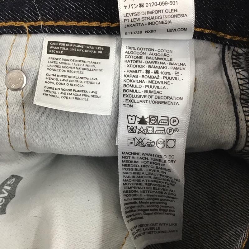 リーバイストラウスアンドコー Levi Strauss & co. パンツ デニム、ジーンズ デニムパンツ ワイドパンツ カジュアルパンツ 28インチ 無地 インディゴ / インディゴ / Indigo メンズ USED 古着 中古 10151650