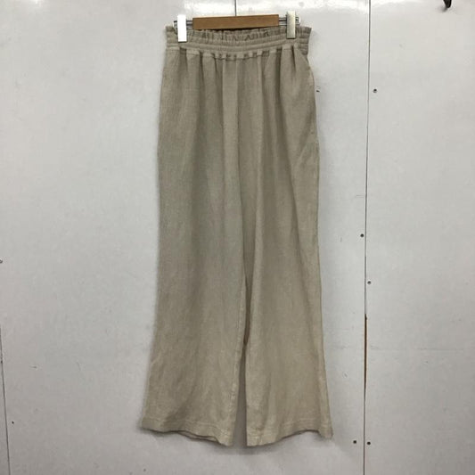 ニコアンド niko and... ボトムス ボトムス NKN43546FL イージーパンツ M 無地 オフホワイト / オフホワイト / レディース USED 古着 中古 10151651