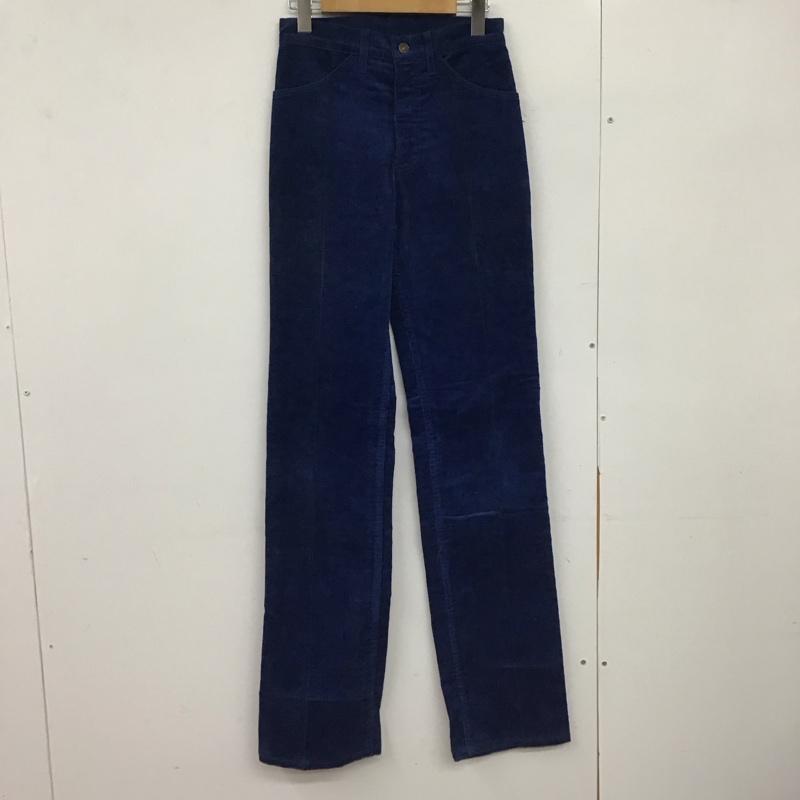 リーバイス Levi s パンツ ワークパンツ、ペインターパンツ コーデュロイパンツ スリムパンツ カジュアルパンツ 無地 青 / ブルー / blue メンズ USED 古着 中古 10151652