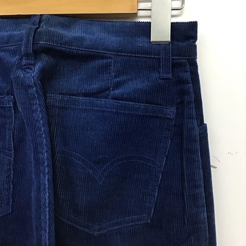 リーバイス Levi s パンツ ワークパンツ、ペインターパンツ コーデュロイパンツ スリムパンツ カジュアルパンツ 無地 青 / ブルー / blue メンズ USED 古着 中古 10151652