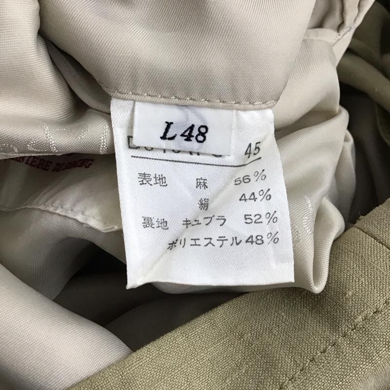パパス PAPAS ジャケット、上着 ジャケット、ブレザー カジュアルジャケット アウター カラージャケット 48  ベージュ / ベージュ / beige メンズ USED 古着 中古 10151657