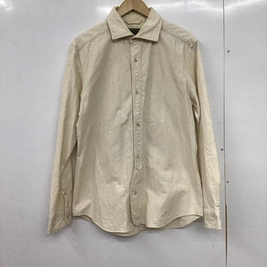 ナイジェルケーボン Nigel Cabourn シャツ、ブラウス 長袖 長袖シャツ 無地シャツ カラーシャツ 無地 アイボリー / アイボリー / メンズ USED 古着 中古 10151663
