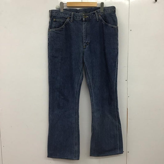 リー Lee パンツ デニム、ジーンズ デニムパンツ ワイドパンツ カジュアルパンツ Gパン 36 無地 インディゴ / インディゴ / Indigo メンズ USED 古着 中古 10151671