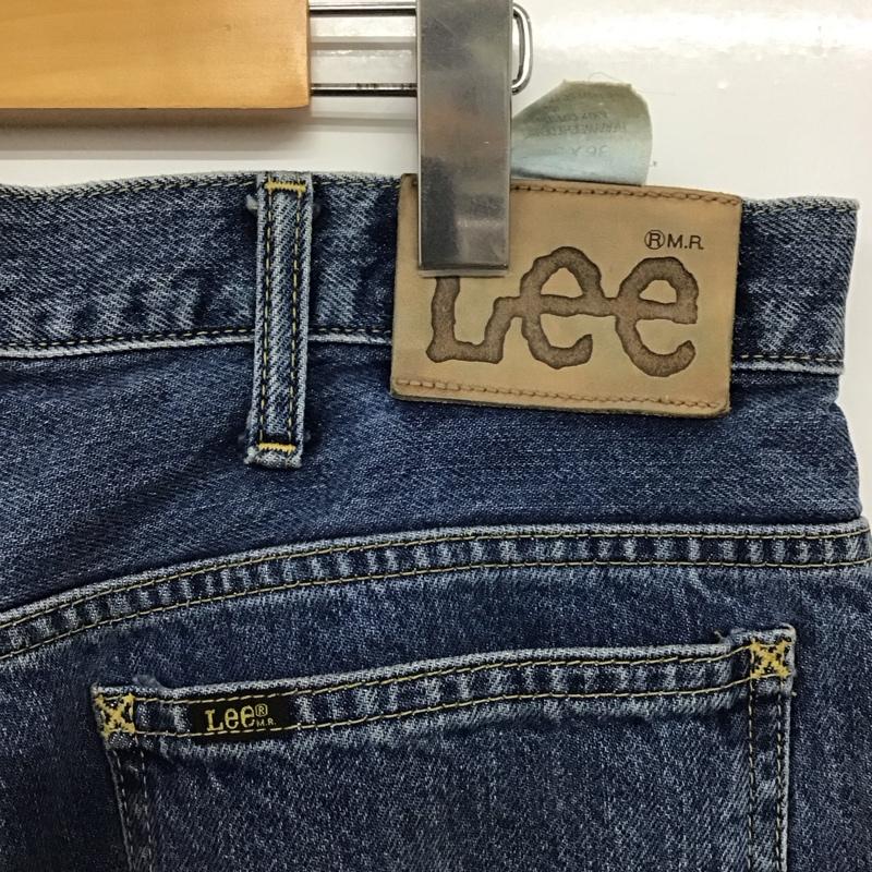 リー Lee パンツ デニム、ジーンズ デニムパンツ ワイドパンツ カジュアルパンツ Gパン 36 無地 インディゴ / インディゴ / Indigo メンズ USED 古着 中古 10151671