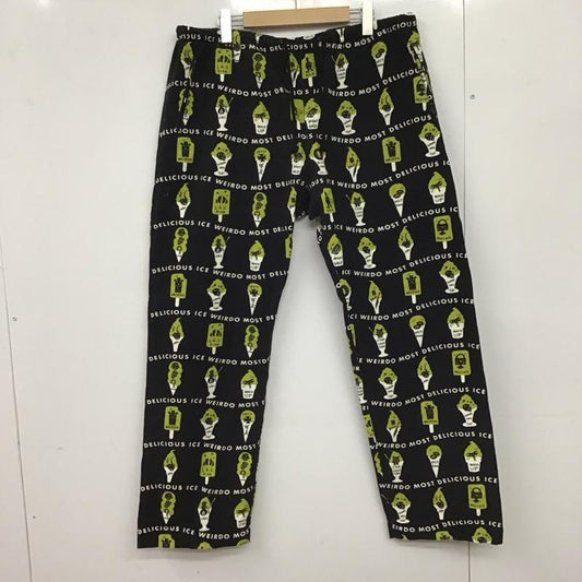 ウィアード WEIRDO パンツ ワークパンツ、ペインターパンツ ワイドパンツ カジュアルパンツ ワークパンツ XL プリント マルチカラー / マルチカラー / multicolor メンズ USED 古着 中古 10151674