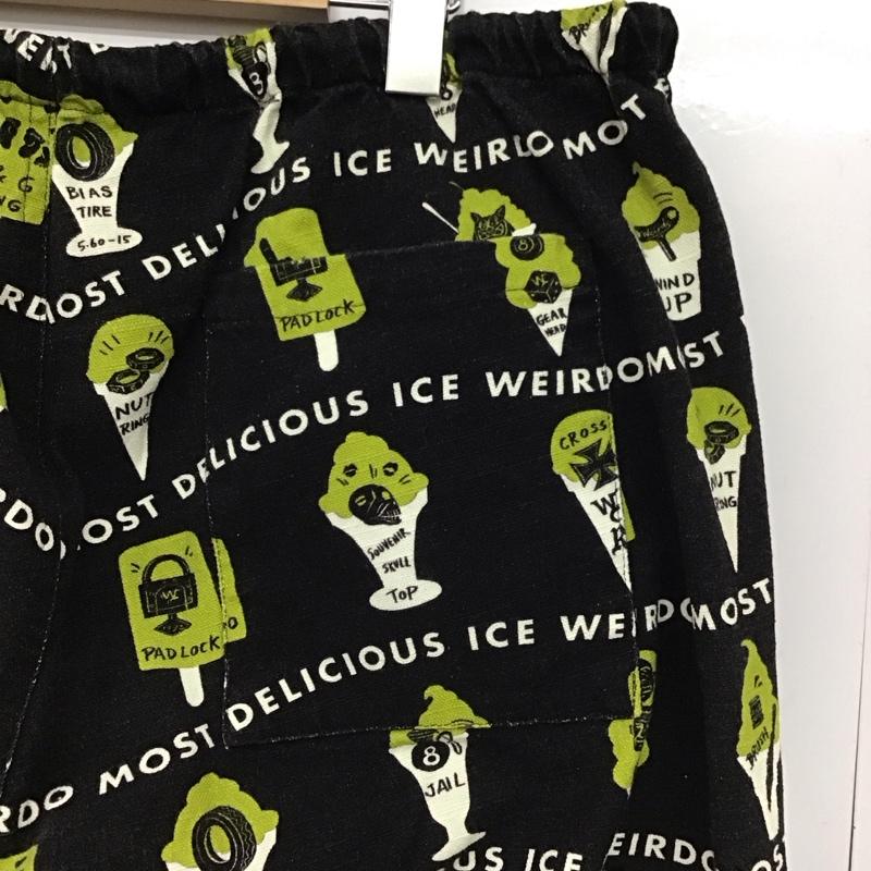 ウィアード WEIRDO パンツ ワークパンツ、ペインターパンツ ワイドパンツ カジュアルパンツ ワークパンツ XL プリント マルチカラー / マルチカラー / multicolor メンズ USED 古着 中古 10151674