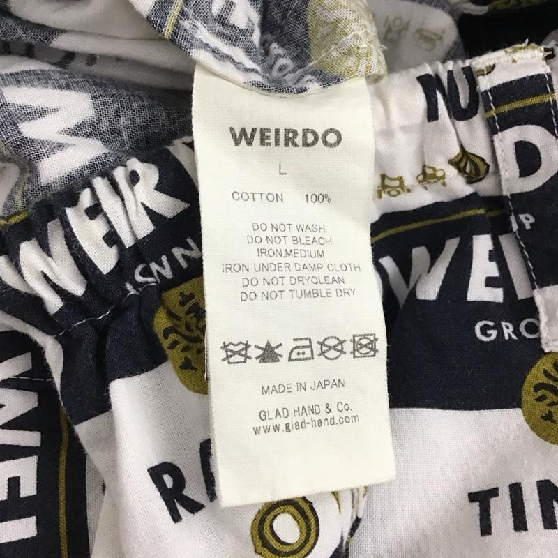 ウィアード WEIRDO パンツ ワークパンツ、ペインターパンツ ワイドパンツ カジュアルパンツ ワークパンツ L プリント マルチカラー / マルチカラー / multicolor メンズ USED 古着 中古 10151675