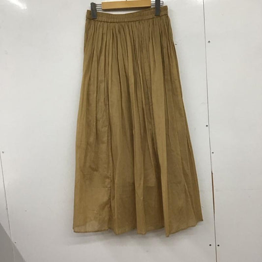 フリークスストア FREAK S STORE スカート ロングスカート S20-LTK-07 コットン ギャザースカート FREE 無地 ベージュ / ベージュ / beige レディース USED 古着 中古 10151676