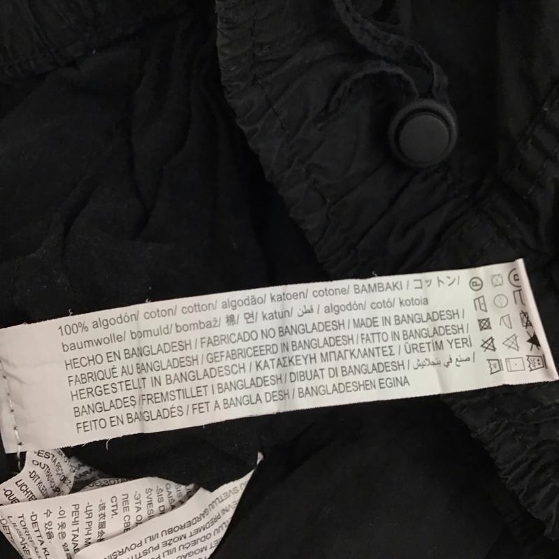 ザラ ZARA ボトムス ボトムス 5520 107 800 パラシュートパンツ S 無地 黒 / ブラック / black レディース USED 古着 中古 10151677