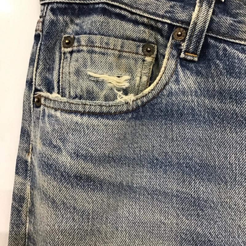 リーバイス・ビンテージ・クロージング LEVI S VINTAGE CLOTHING パンツ デニム、ジーンズ デニムパンツ スリムパンツ カジュアルパンツ ストレッチパンツ ダメージ加工 インディゴ / インディゴ / Indigo メンズ USED 古着 中古 10151680
