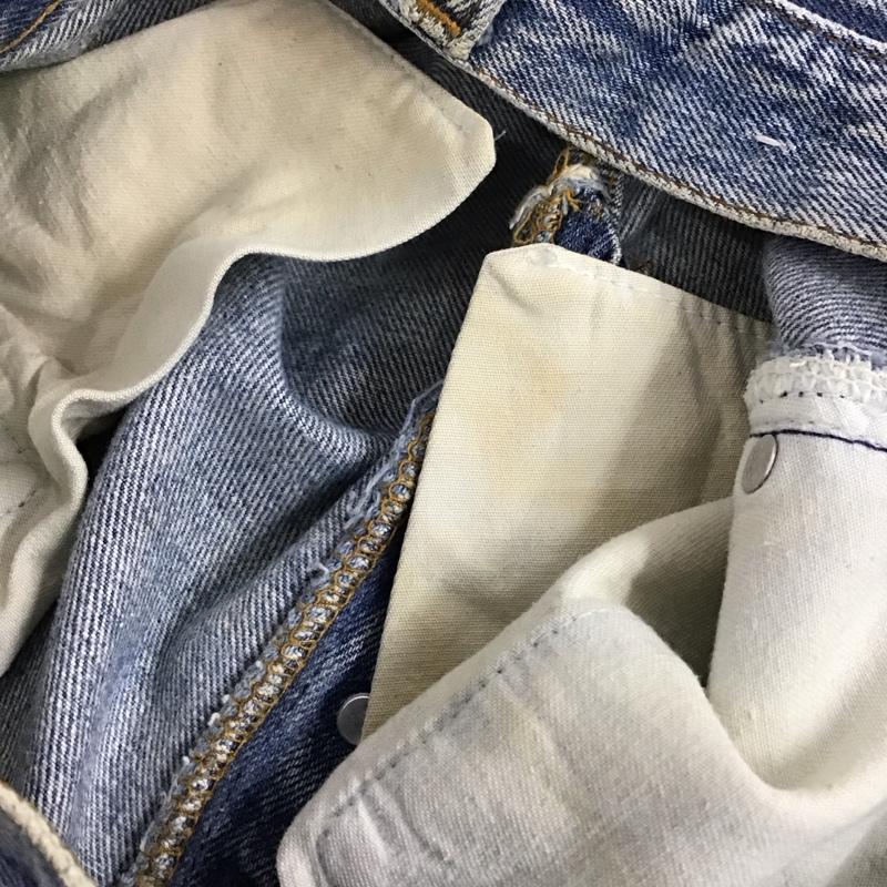 リーバイス・ビンテージ・クロージング LEVI S VINTAGE CLOTHING パンツ デニム、ジーンズ デニムパンツ スリムパンツ カジュアルパンツ ストレッチパンツ ダメージ加工 インディゴ / インディゴ / Indigo メンズ USED 古着 中古 10151680