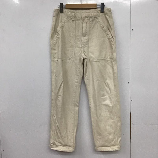 ザラ ZARA パンツ ワークパンツ、ペインターパンツ 4877 051 712 コットン XS 無地 アイボリー / アイボリー / レディース USED 古着 中古 10151681