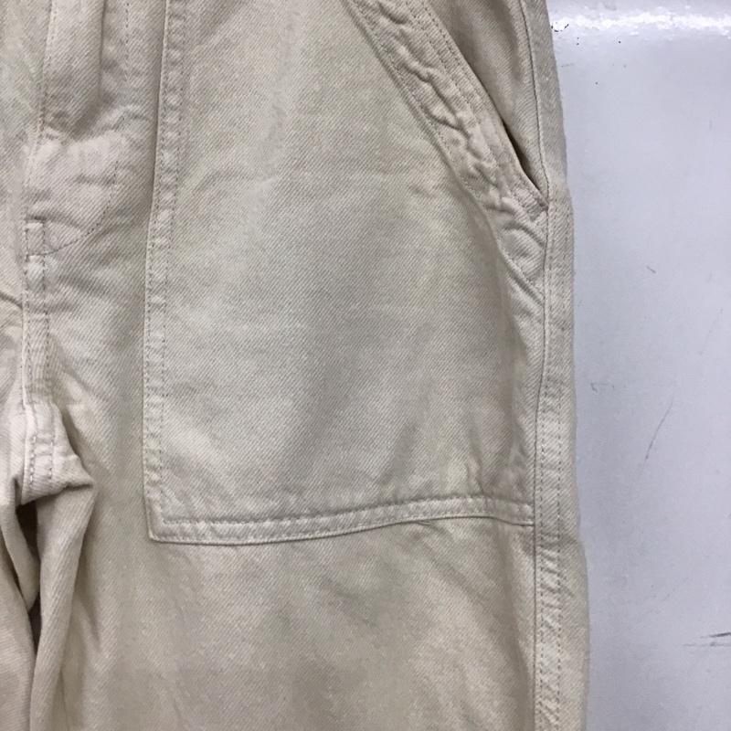 ザラ ZARA パンツ ワークパンツ、ペインターパンツ 4877 051 712 コットン XS 無地 アイボリー / アイボリー / レディース USED 古着 中古 10151681