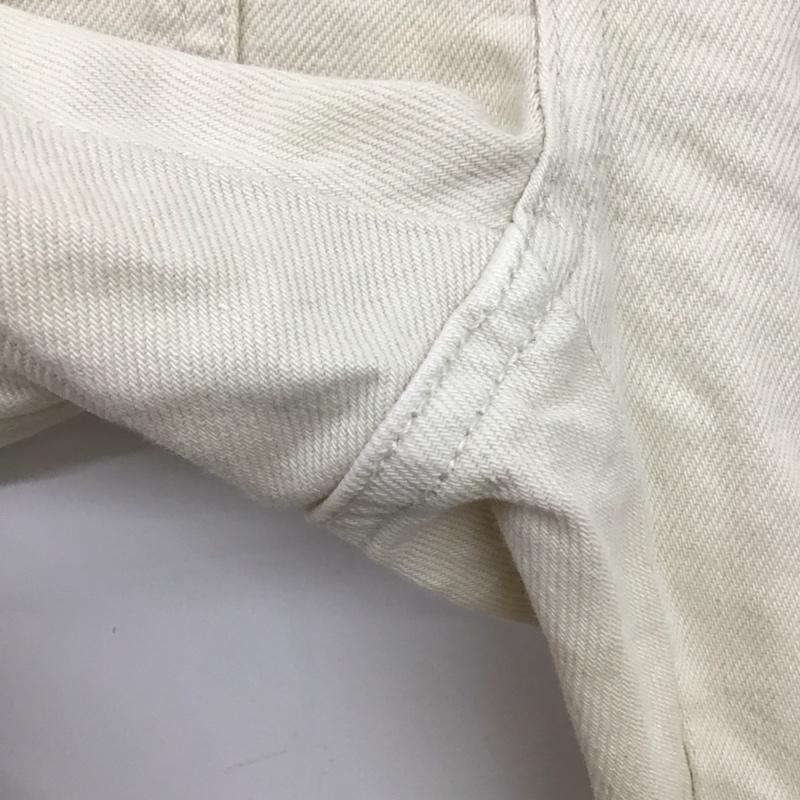 ザラ ZARA パンツ ワークパンツ、ペインターパンツ 4877 051 712 コットン XS 無地 アイボリー / アイボリー / レディース USED 古着 中古 10151681
