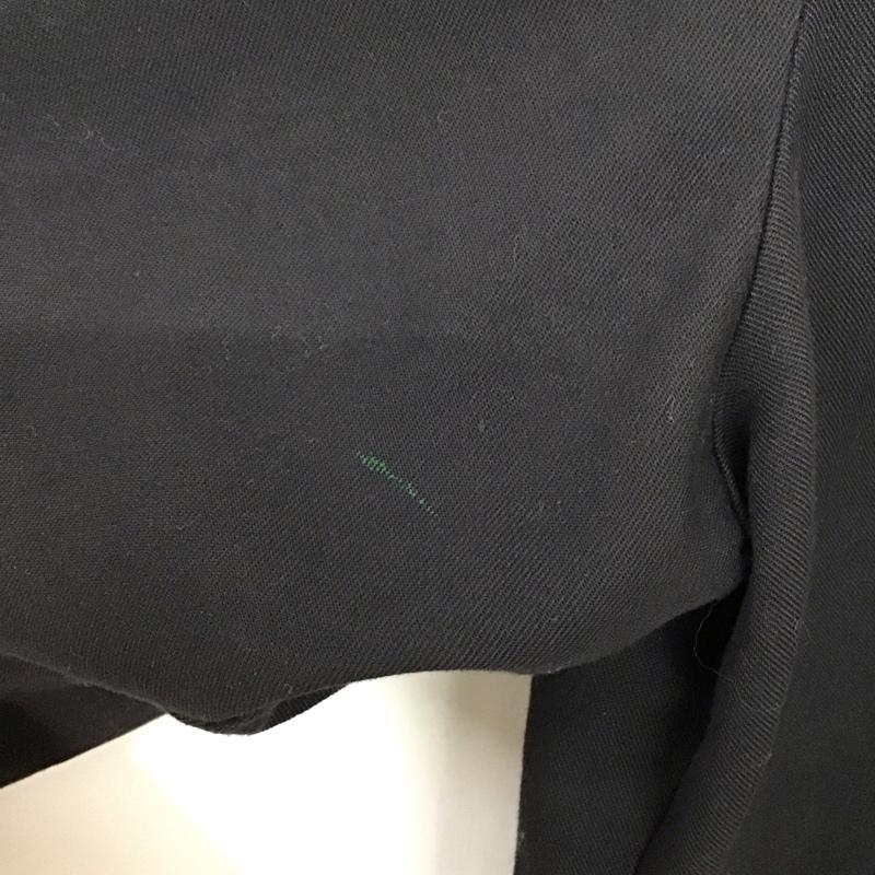 古着 USED ジャケット、上着 ジャケット、ブレザー 長袖ジャケット アウター 前ボタン ノーカラージャケット XL ロゴ、文字 黒 / ブラック / black メンズ USED 古着 中古 10151682