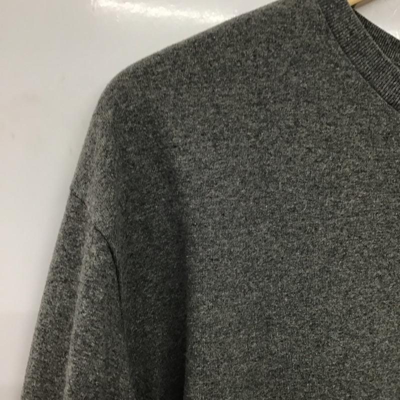 パタゴニア patagonia カットソー 長袖 38518sp20 長袖カットソー プリントTシャツ M ロゴ、文字 灰 / グレー / gray メンズ USED 古着 中古 10151689