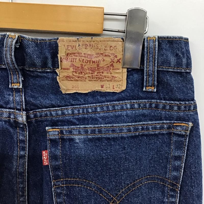 リーバイストラウスアンドコー Levi Strauss & co. パンツ デニム、ジーンズ デニムパンツ スリムパンツ カジュアルパンツ 31インチ 無地 インディゴ / インディゴ / Indigo メンズ USED 古着 中古 10151692