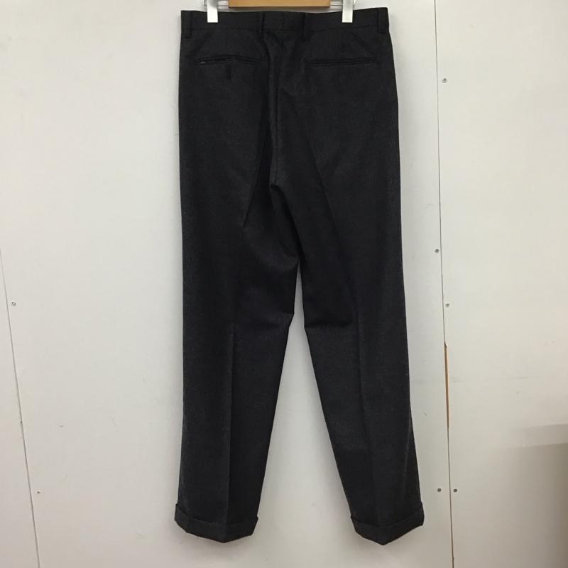 ドッカーズ DOCKERS パンツ スラックス スラックスパンツ ワイドパンツ センタータックパンツ 34インチ 無地 ダークグレー / ダークグレー / メンズ USED 古着 中古 10151693