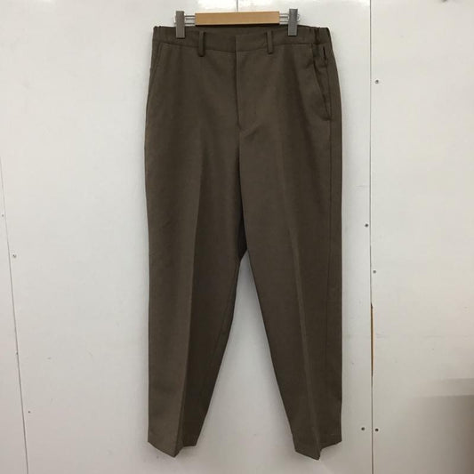 プア PWA パンツ スラックス unihome-02 スラックスパンツ ワイドパンツ センタータックパンツ XL 無地 ベージュ / ベージュ / beige メンズ USED 古着 中古 10151698