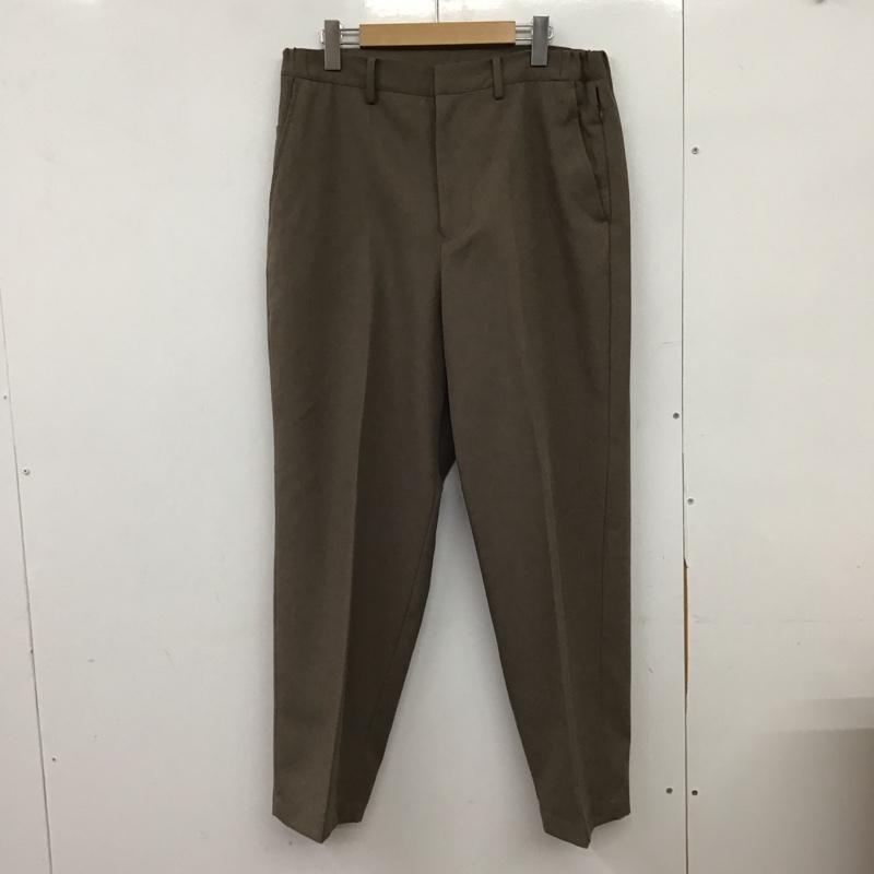 プア PWA パンツ スラックス unihome-02 スラックスパンツ ワイドパンツ センタータックパンツ XL 無地 ベージュ / ベージュ / beige メンズ USED 古着 中古 10151698