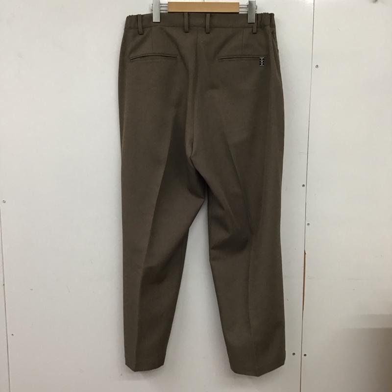 プア PWA パンツ スラックス unihome-02 スラックスパンツ ワイドパンツ センタータックパンツ XL 無地 ベージュ / ベージュ / beige メンズ USED 古着 中古 10151698