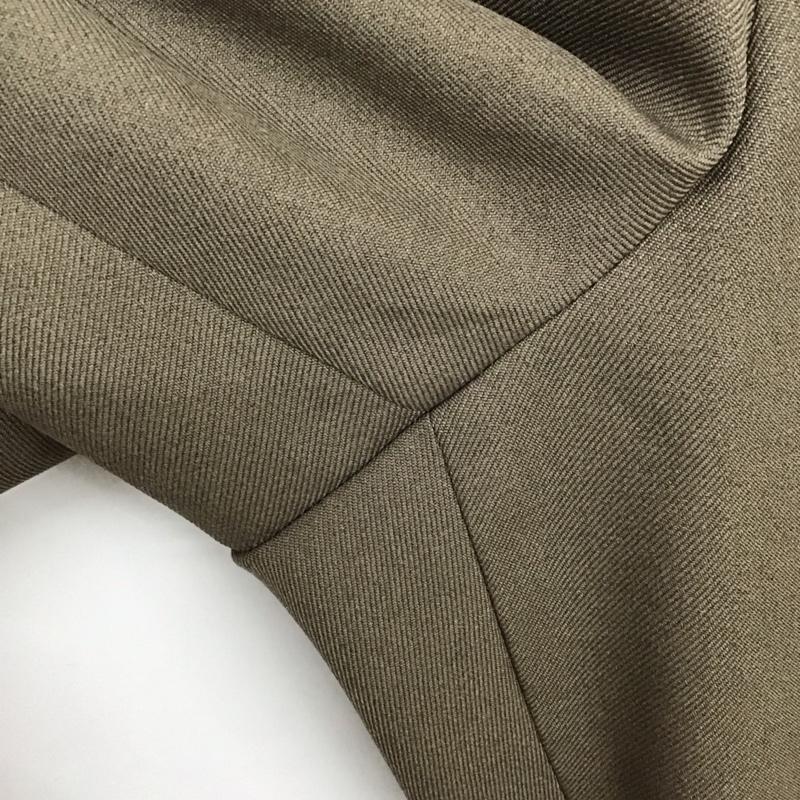 プア PWA パンツ スラックス unihome-02 スラックスパンツ ワイドパンツ センタータックパンツ XL 無地 ベージュ / ベージュ / beige メンズ USED 古着 中古 10151698