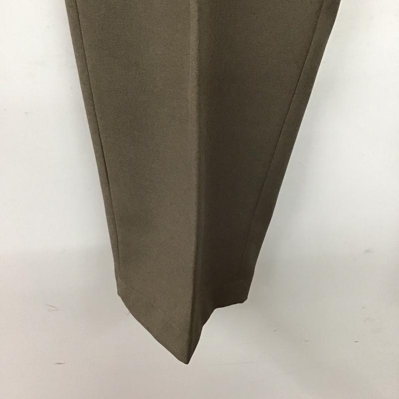 プア PWA パンツ スラックス unihome-02 スラックスパンツ ワイドパンツ センタータックパンツ XL 無地 ベージュ / ベージュ / beige メンズ USED 古着 中古 10151698