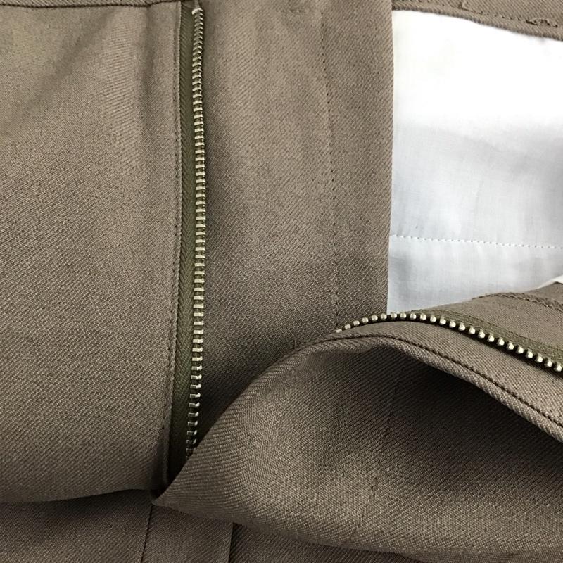 プア PWA パンツ スラックス unihome-02 スラックスパンツ ワイドパンツ センタータックパンツ XL 無地 ベージュ / ベージュ / beige メンズ USED 古着 中古 10151698