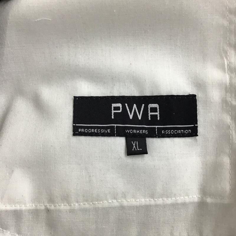 プア PWA パンツ スラックス unihome-02 スラックスパンツ ワイドパンツ センタータックパンツ XL 無地 ベージュ / ベージュ / beige メンズ USED 古着 中古 10151698