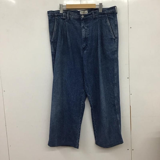 セルッティイチハチハチイチ CERRUTI1881 パンツ デニム、ジーンズ デニムパンツ ワイドパンツ カジュアルパンツ 無地 インディゴ / インディゴ / Indigo メンズ USED 古着 中古 10151699