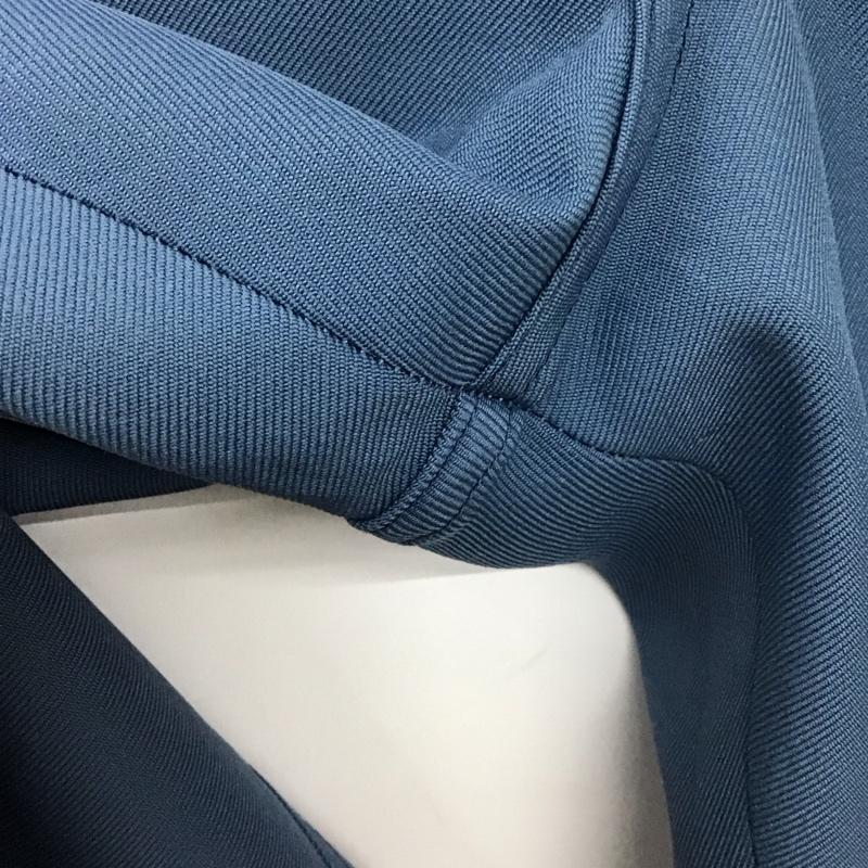 リー Lee パンツ スラックス スラックスパンツ ワイドパンツ センタータックパンツ 無地 青 / ブルー / blue メンズ USED 古着 中古 10151701