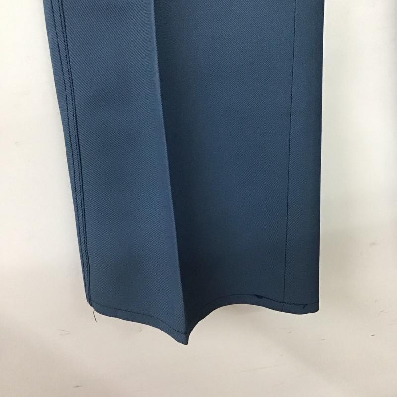 リー Lee パンツ スラックス スラックスパンツ ワイドパンツ センタータックパンツ 無地 青 / ブルー / blue メンズ USED 古着 中古 10151701