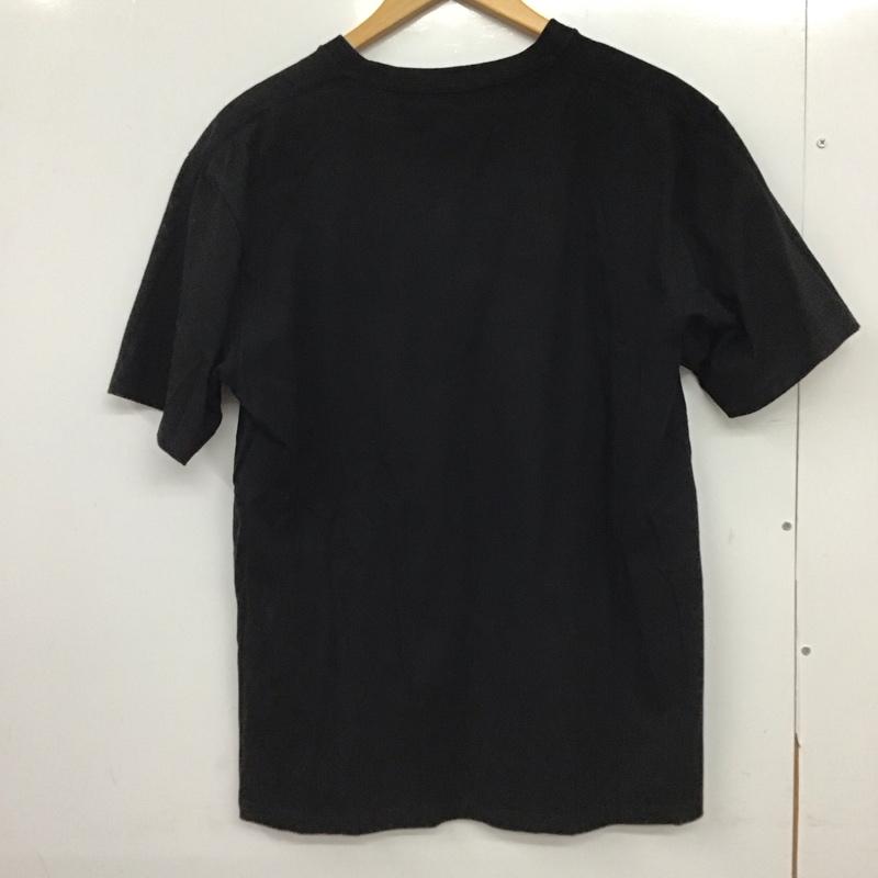 グラニフ graniph Tシャツ 半袖 半袖カットソー プリントTシャツ クルーネックカットソー L プリント 黒 / ブラック / black メンズ USED 古着 中古 10151703