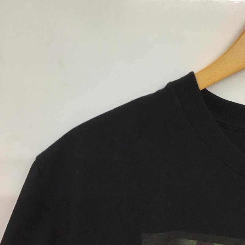 グラニフ graniph Tシャツ 半袖 半袖カットソー プリントTシャツ クルーネックカットソー L プリント 黒 / ブラック / black メンズ USED 古着 中古 10151703